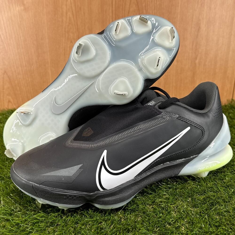 Nike Force Zoom Trout 8 Pro Black Dark Smoke Grey Cleats CZ5915-010 Mens Sz 11.5
